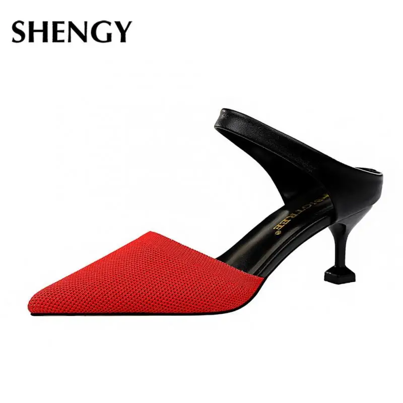 

Women High Heels 2021New Fashion Ladies Shoes Sexy Bling Crystal Pumps Party 6Cm Dress Shoes Wedding Shoes Dropshipping