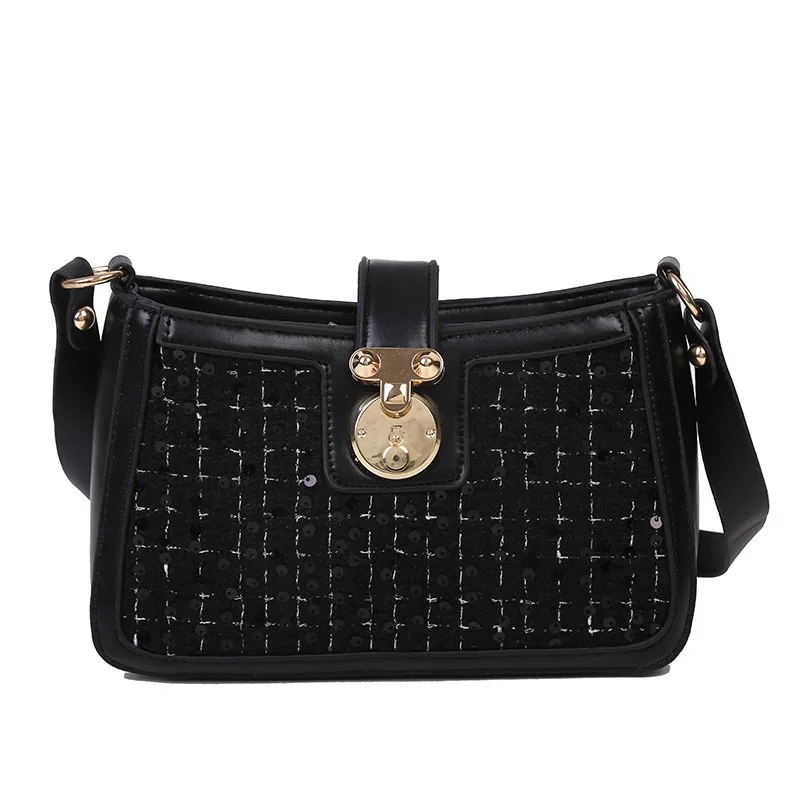 

Summer Small Bag for Women 2021 New Fashionable Sequins Underarm Bags For Women Shoulder Messenger Bag