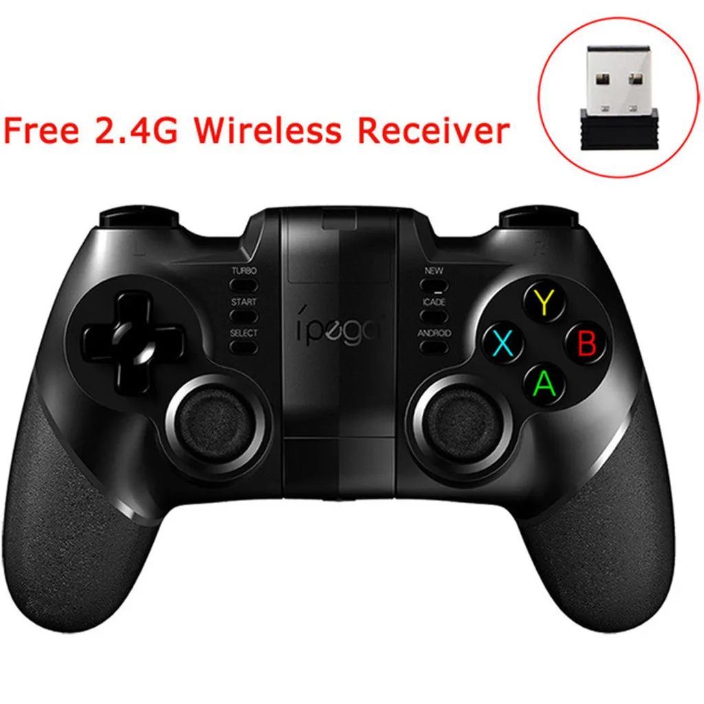 

Ipega 9076 PG-9076 Game Pad Bluetooth Gamepad Controller Mobile Trigger Joystick For Android PS3 Smart TV Box Phone PC Wireless