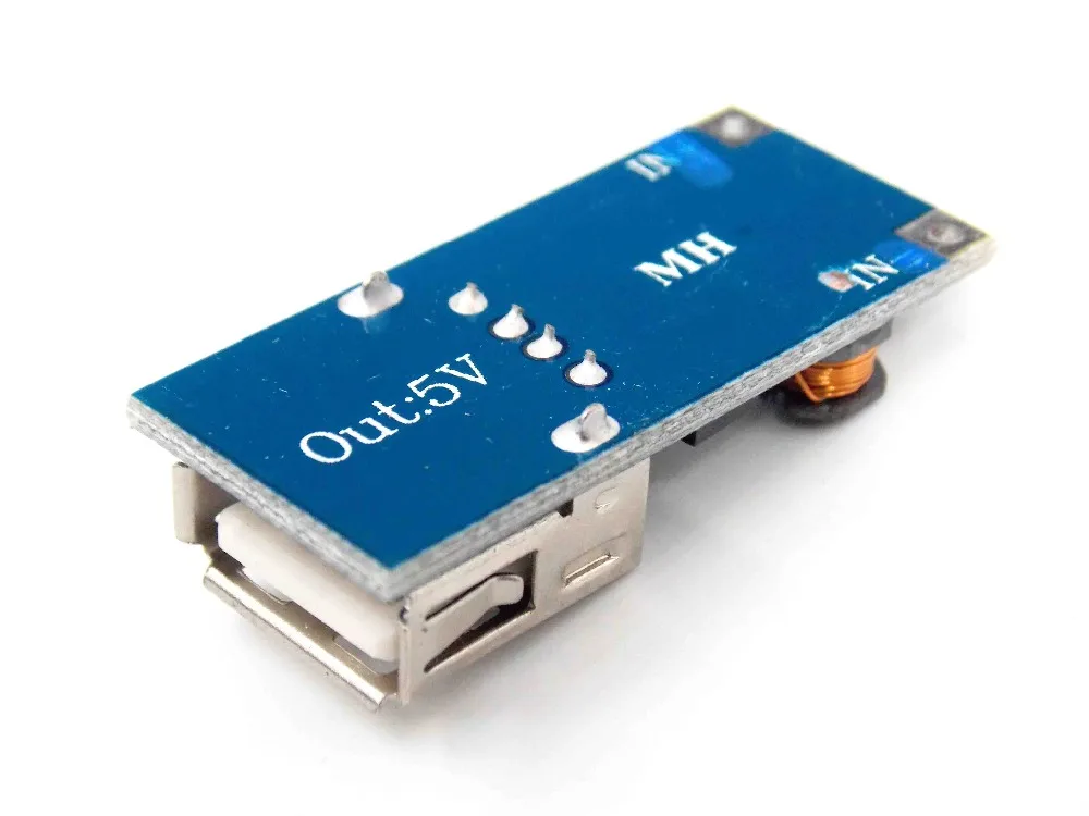 1Pcs 0.9V-5V DC-DC Регулируемый повышающий преобразователь мощности Модуль эффективности передачи 96% подлинный дешевый новый горячий товар