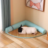 cushion dog mat supplies dog mattress detachable and washable summer cool nest cat mat bed bed for dog soft pet bed accessories