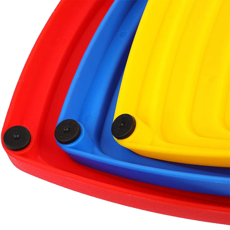 

11Pcs RIver Stepping Stones Balance Board Kids Garden Games Outdoor Toys Sensory Play Climbing Wall Buitenspeelgoed