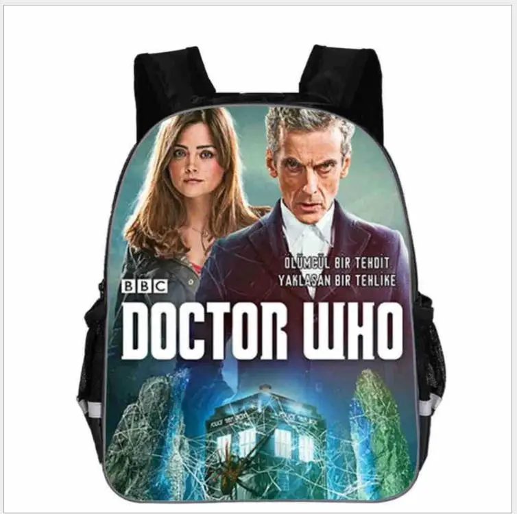 Новые школьные сумки рюкзак с 3D принтом Доктор Кто школьная сумка для студентов