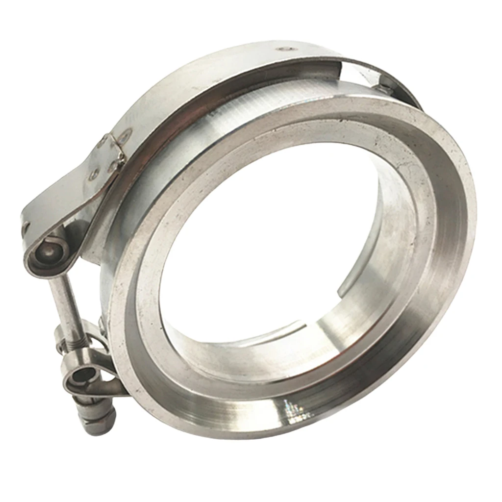 GT45 3.25&quot Exhuast Mild Steel V-band Clamps &amp Flange Assy Male Female Design | Автомобили и мотоциклы
