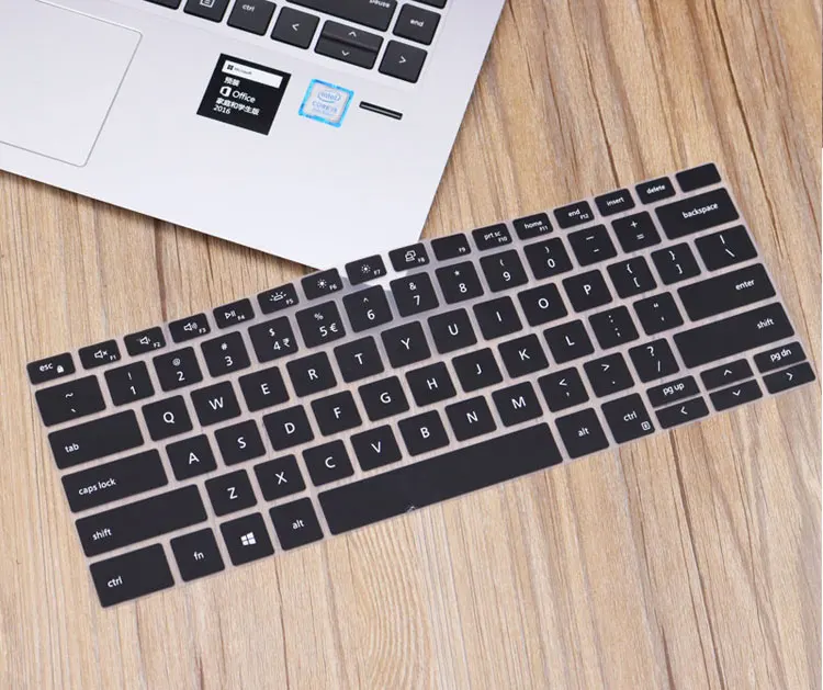 Для 2019 Dell XPS 13 7390 2 in 1 3 дюйма силиконовая для ноутбука чехол клавиатуры защитный