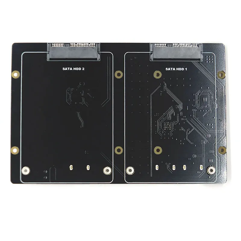 Raspberry Pi ROCK64 X822 Dual 2 5 &quotSATA HDD/SSD щит поддерживает до 8 ТБ HDDsIdeal решение для хранения