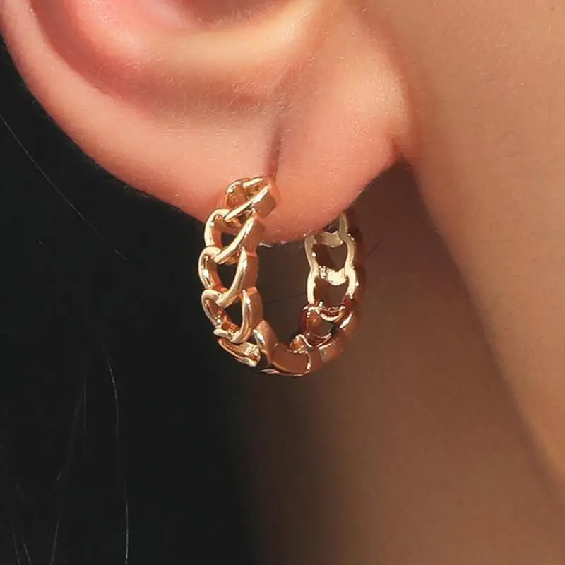 

Vintage Geometric Earrings Fashion Personality Heart Square Stud Earrings For Women Earing Jewelry Earings Earring Kolczyki Gift