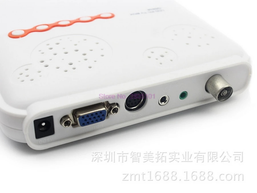 Dhl или fedex 10 шт. портативная цифровая ТВ программа приемник HDTV TV LCD Box HD аналоговый