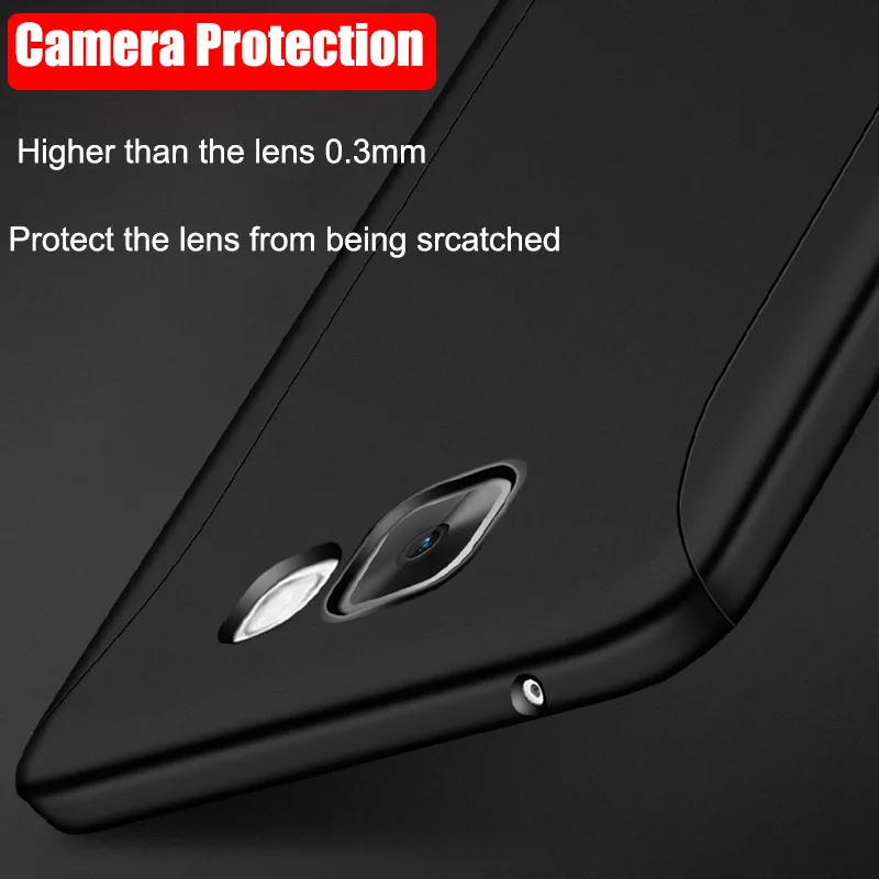 Роскошный чехол с полным покрытием 360 противоударный для Samsung Galaxy A320 A520 A3 A5 A7 2016 2017