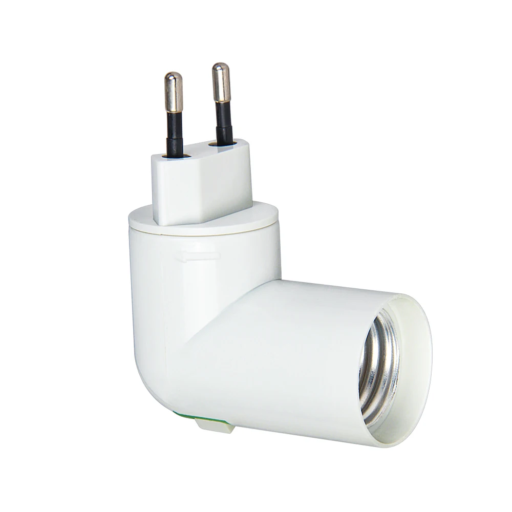 Светодиодный светильник лампы держатель адаптер конвертера Разъем US/EU Plug ПБТ ПП