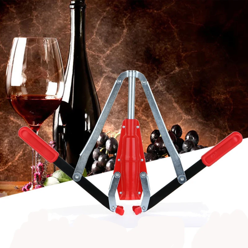 Двухрычажный ручной штопор для стандартного вина и Синтетические пластиковые