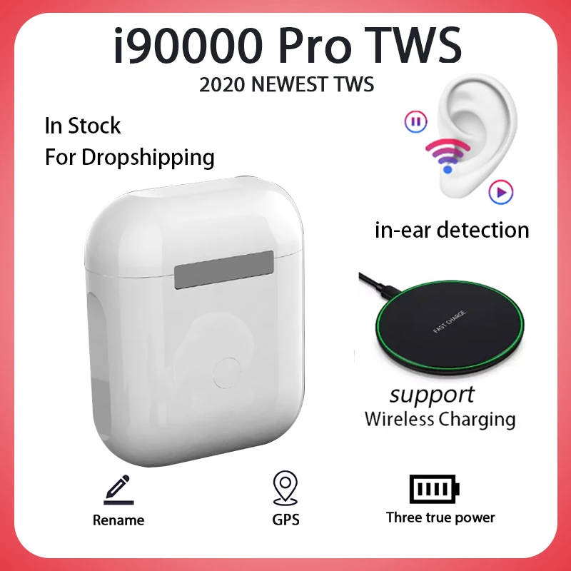 Оригинальные I90000 Pro TWS наушники беспроводная мини гарнитура Elari PK I500 I1000 I9000 Tws