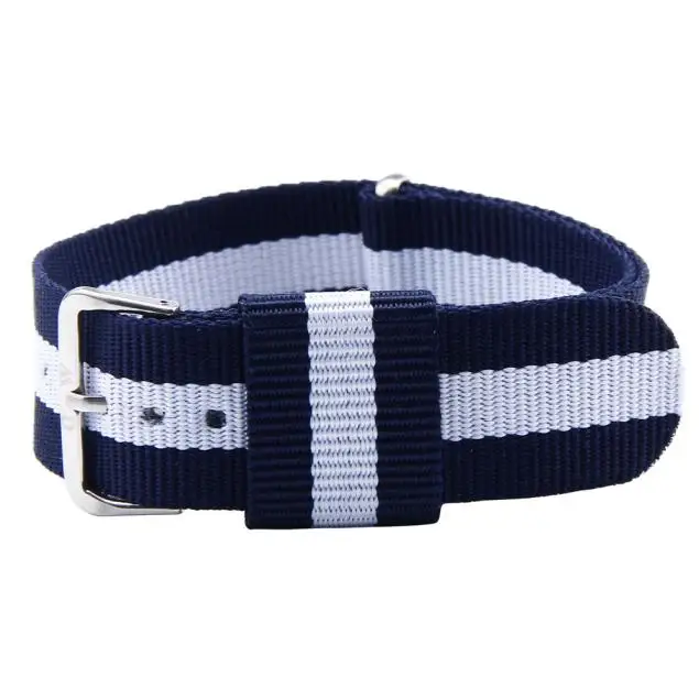 Ремешок спортивный из ткани и холста для часов 20 мм | Дом сад