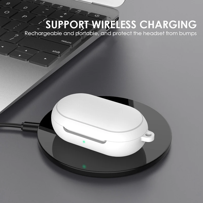 Силиконовый чехол для наушников Samsung Galaxy Buds/Buds + противоударный защитный