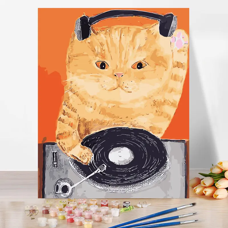 

Набор для рисования по номерам на холсте, 40 х50 см