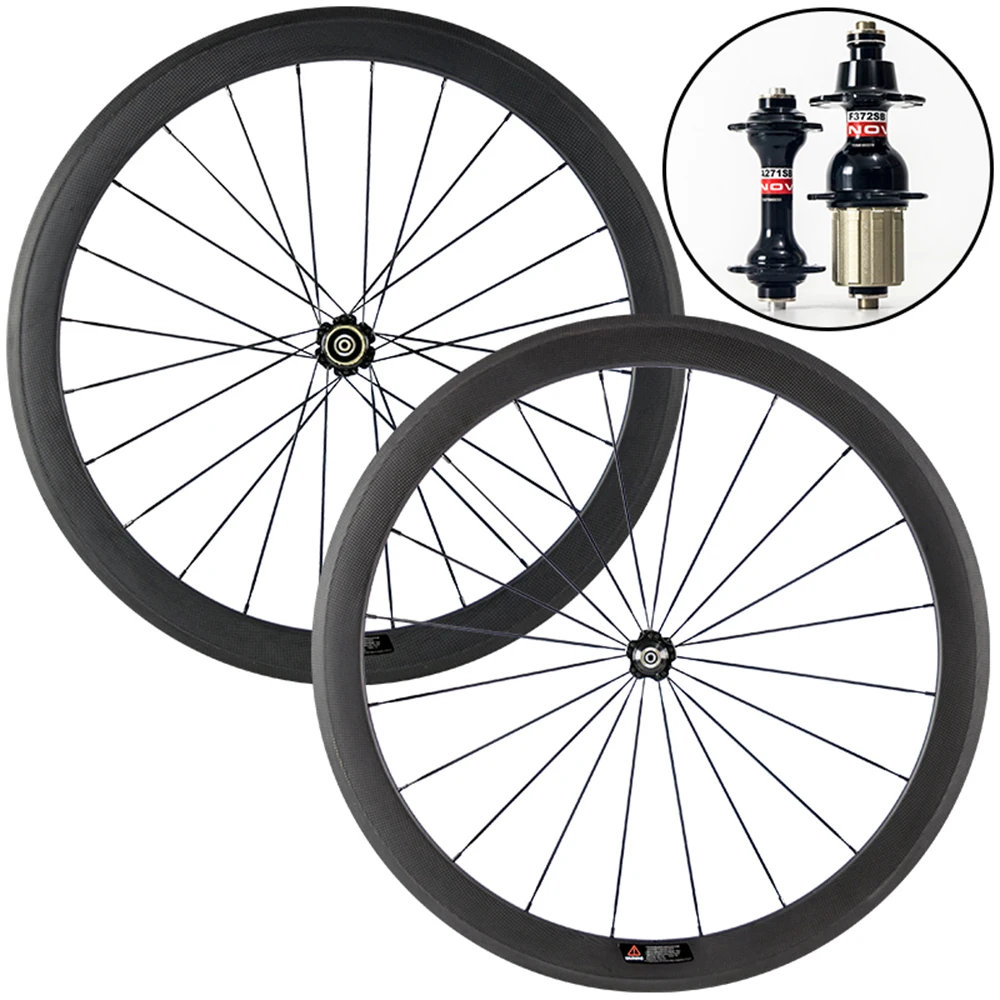 OZUZ 38 50 88 мм Powerway R13 Novatec A271SB карбоновые колеса Clincher Трубчатые карбоновые колеса для шоссейных велосипедов