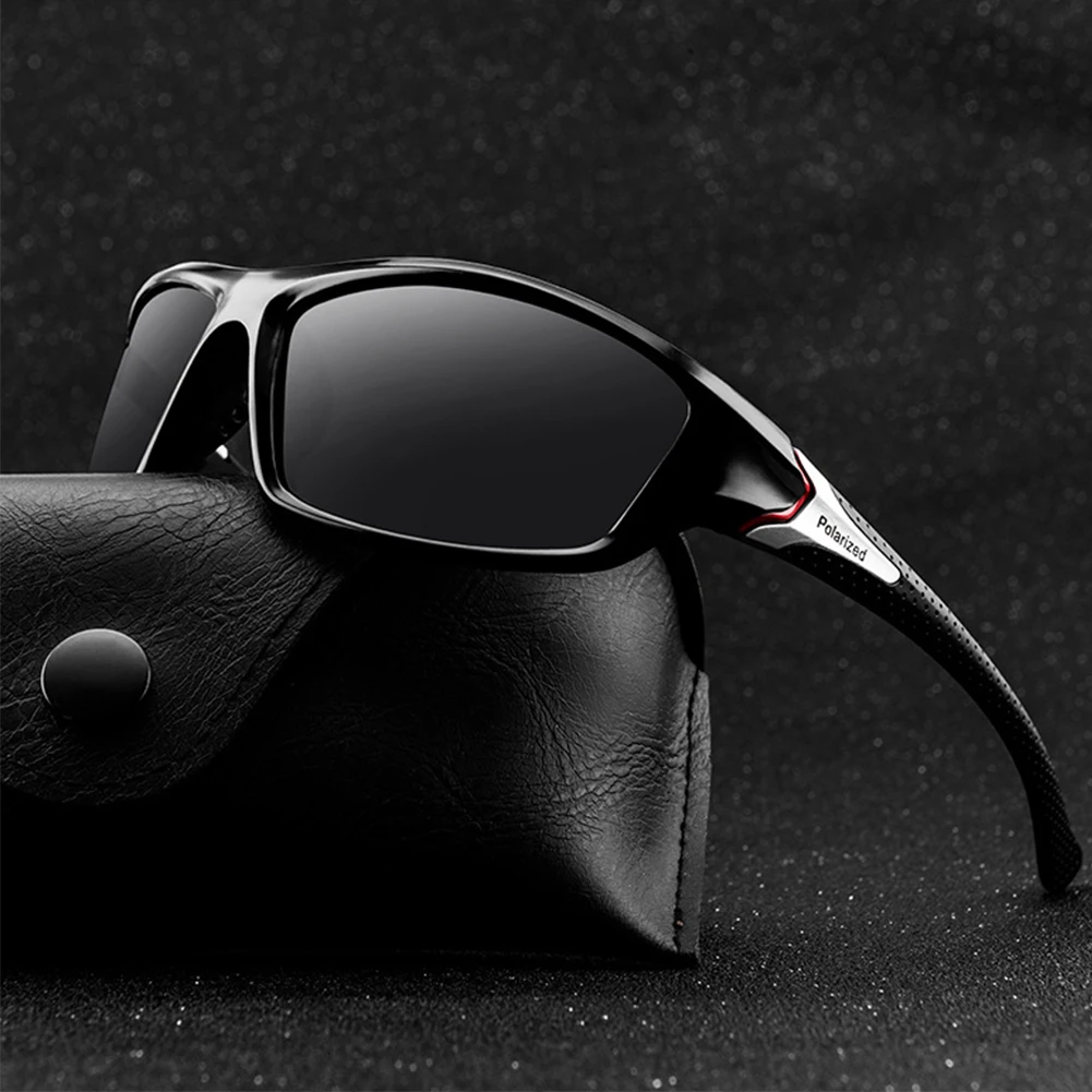 

Classic Polarized Sunglasses One Piece Fishing Cycling Glasses Sun Glasses Men's Driving Shades Sunglass Vintage Travel Sunglass