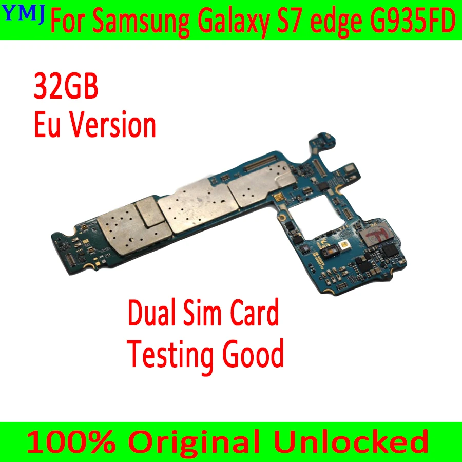 Материнская плата для Samsung Galaxy S7 edge G935FD две Sim-карты оригинальная