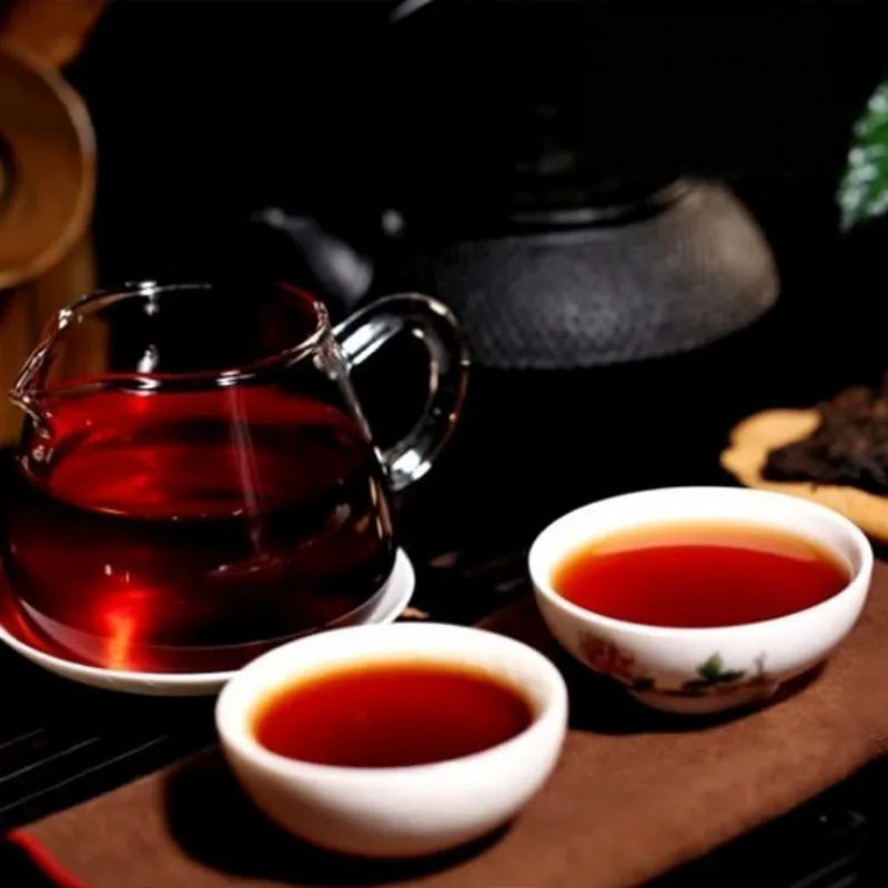 2019 Menghai Heaven Earth Pu-erh 726 торт созрел 357 г приготовленный чай TianDiRen |