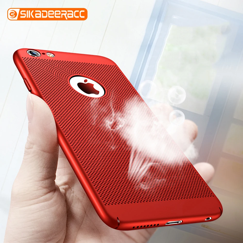 GK29 Breathing Phone Case For iPhone 5s 6s 7 Plus SE Shockproof PC Back Covers Shell Protective Housing 5 s 6 |