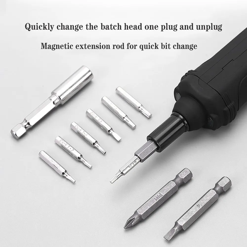 Electric Screwdriver Automatic and Manual Mode Magnetic Precision Power Screwdriver Repair Tool Kit  Small electric screwdriver enlarge