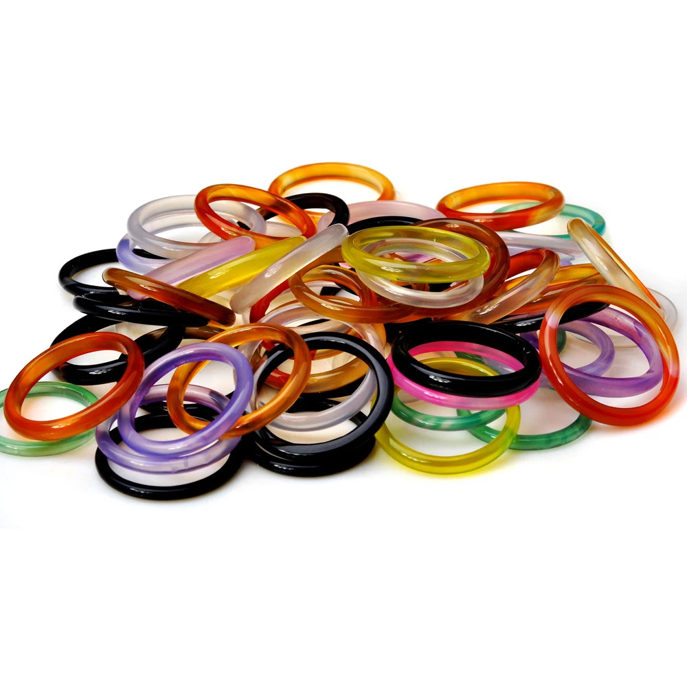 5 шт. Оптовая продажа Детское нижнее белье из натурального камня кольцо