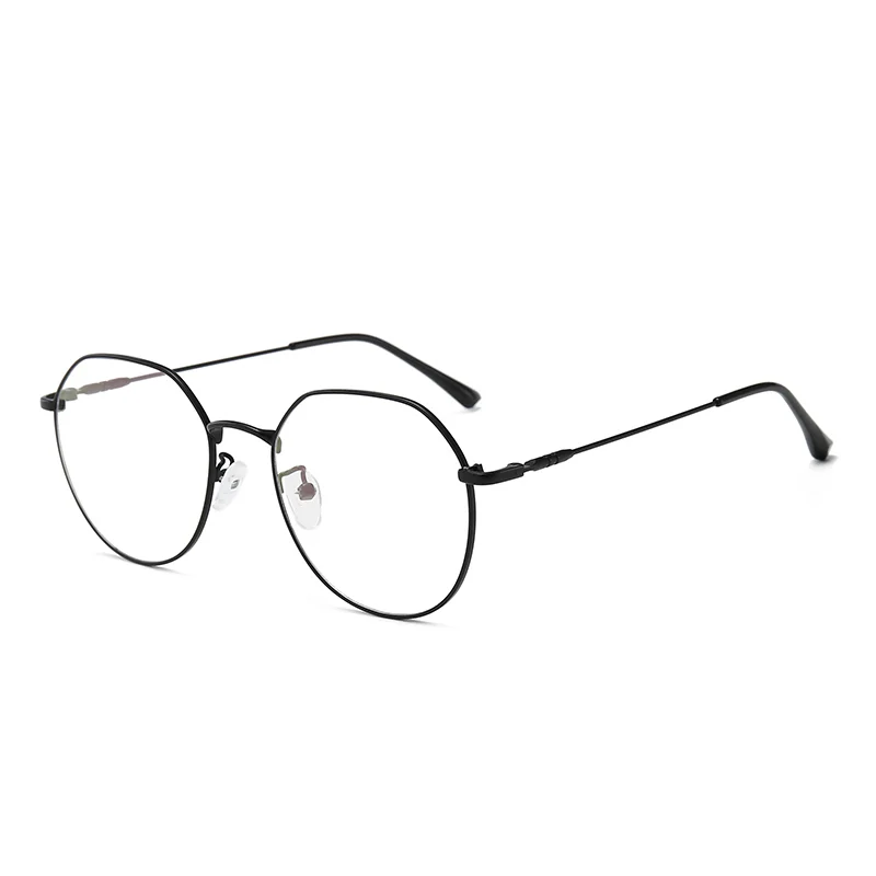 

Classic Unisex Reading Glasses Fashion Retro Ultra Light Metal Gold Frame Women Men Optical Eyewear Glass Female Round Lens