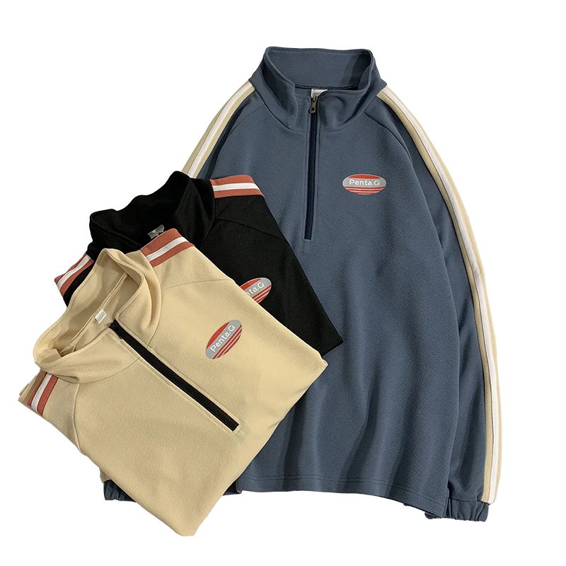 Женские толстовки больших размеров с капюшоном на молнии в стиле пэчворк