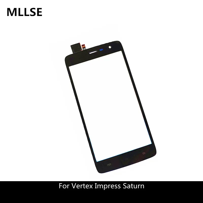 5,0 дюймовый черный сенсорный экран для Vertex Impress Saturn сенсорный экран стекло дигитайзер стекло сенсорная панель с клейкой лентой