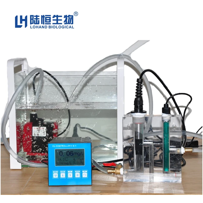 

laboratory 24h online meter industrial digital water quality test controller residual cholorine and pH Controller CL650