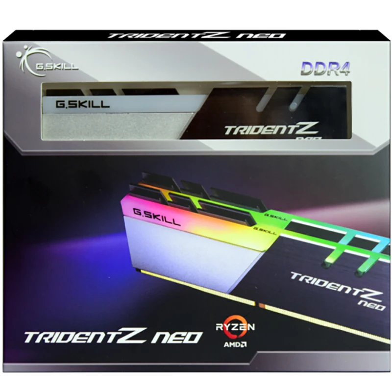 G.Skill Trident Z Neo Series 16 ГБ 32 64 Гб 288-Pin SDRAM DDR4 3200 3600 3800 4000 МГц 1 35 в двухканальная Модель