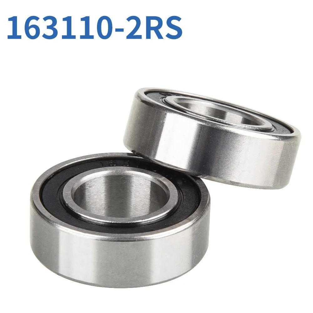 

2pcs Bike Hub Bottom Bracket Bearings 163110 2RS 16x31x10mm High Quality Bicycle Hub Ball Bearing For Giant Bicicleta