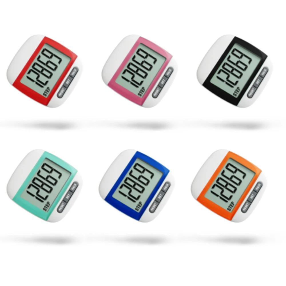 

Waterproof Walking Step Counter Movement Calories Counter Multi-Function Digital Pedometer For Running