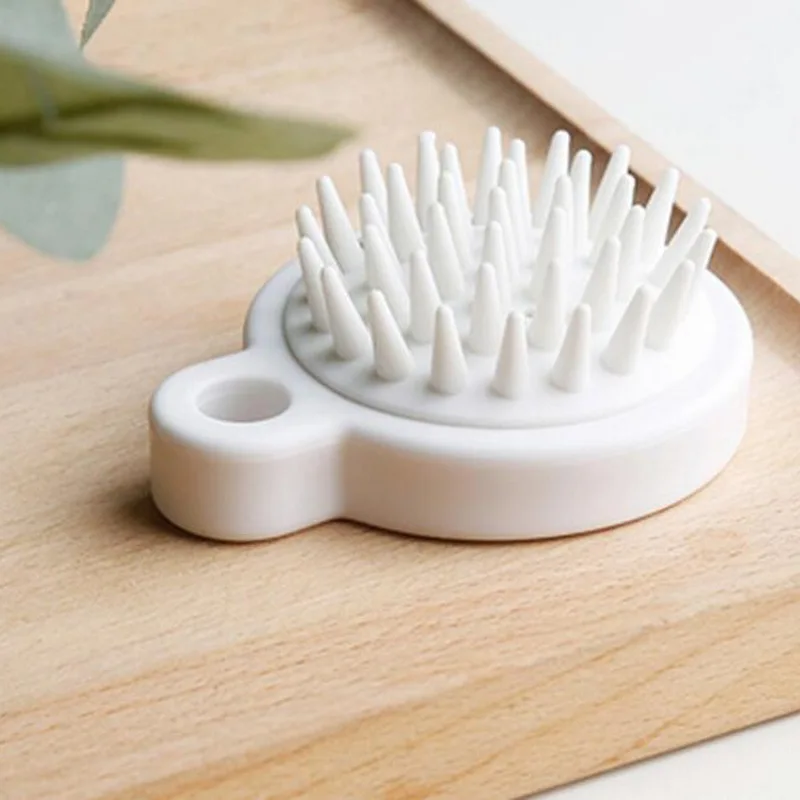 

New Japanese scalp health massage shampoo brush scalp clean silicone massage brush meridian brush