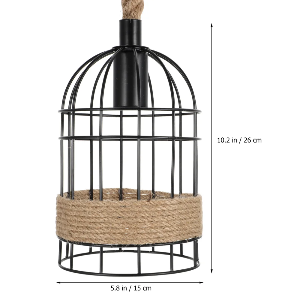 

1Pc American Country Rope Chandelier Cover Lamp Shade for Restaurant Cafe Bar