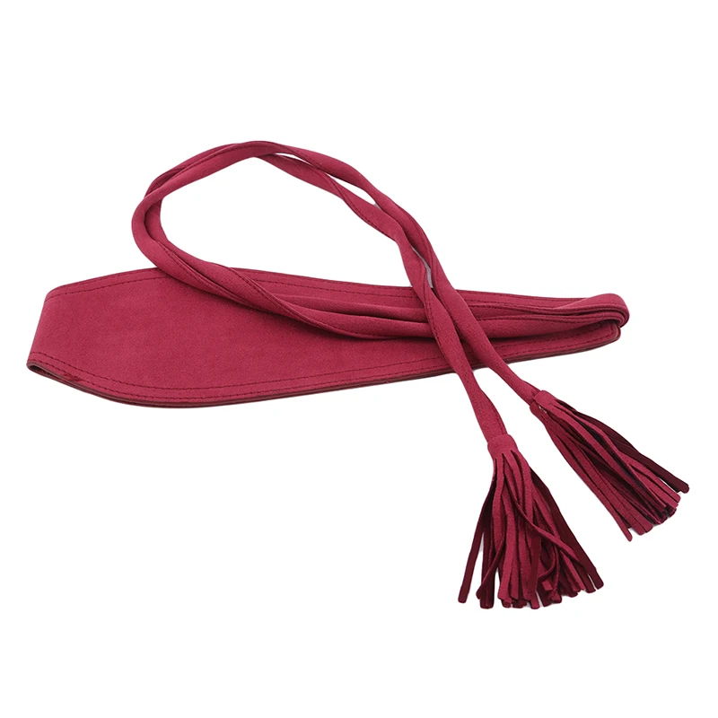 

Women Cummerbunds Irregular Bandage 2020 Fashion Tassel All-match Personality Cummerbunds Woman Clothes Accessories