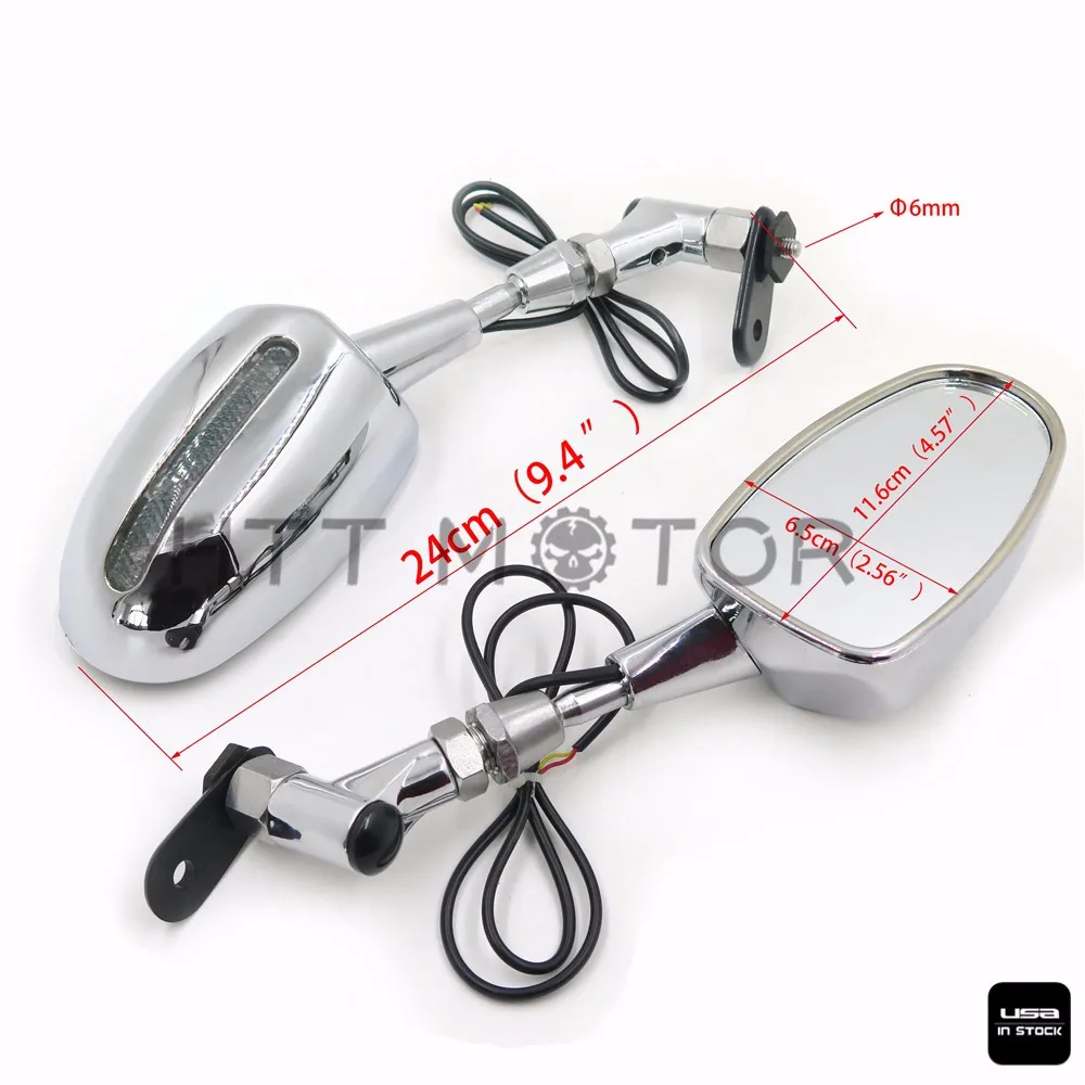 Запчасти для мотоциклов бесплатная доставка Мини-зеркала заднего вида Honda Cbr 600Rr