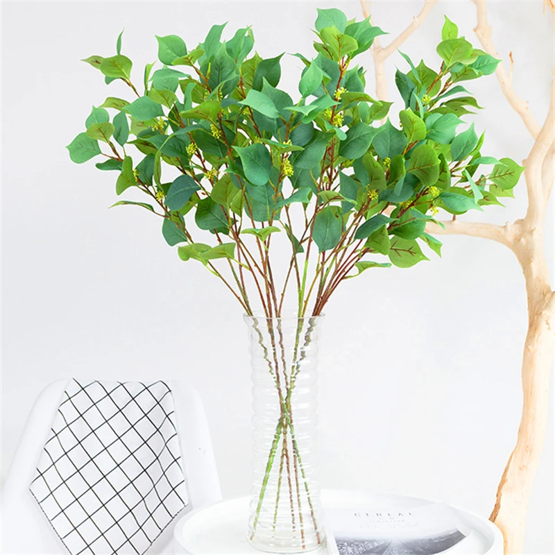 1 шт . искусственные растения Бодхи ветка дерева искусственный цветок листья