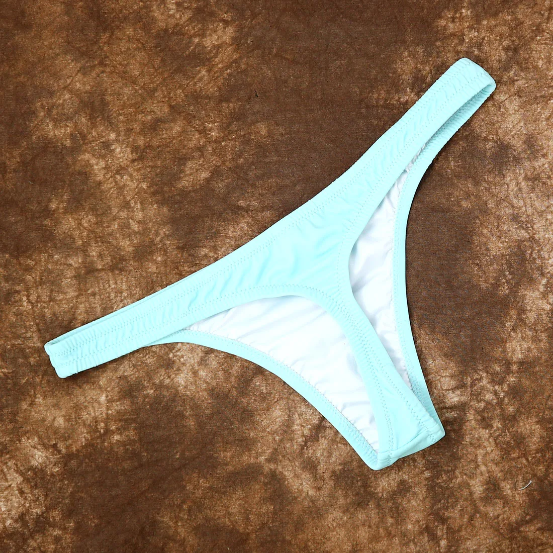 Для женщин Плавки бикини дно черный розовый стринги Трусы сексуальный купальник