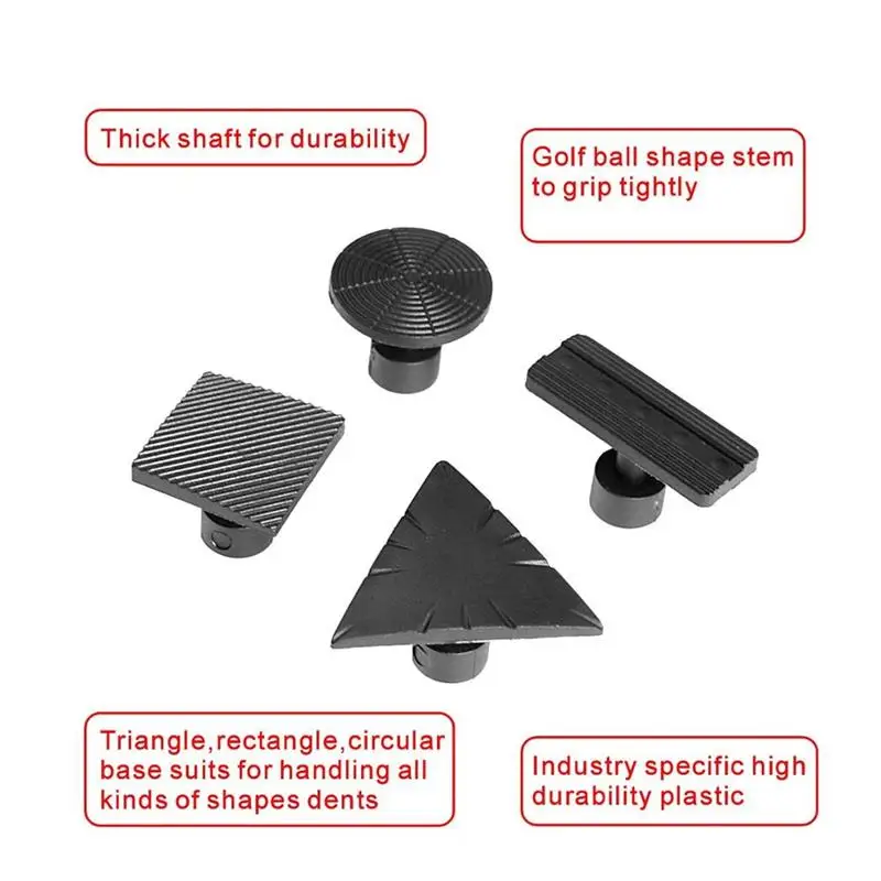 

Super PDR Tool Glue Gasket Auto Body Paintless Dent Repair Auxiliary Tools Glue Tabs Multifunction Fungus Suction Cup Suckers