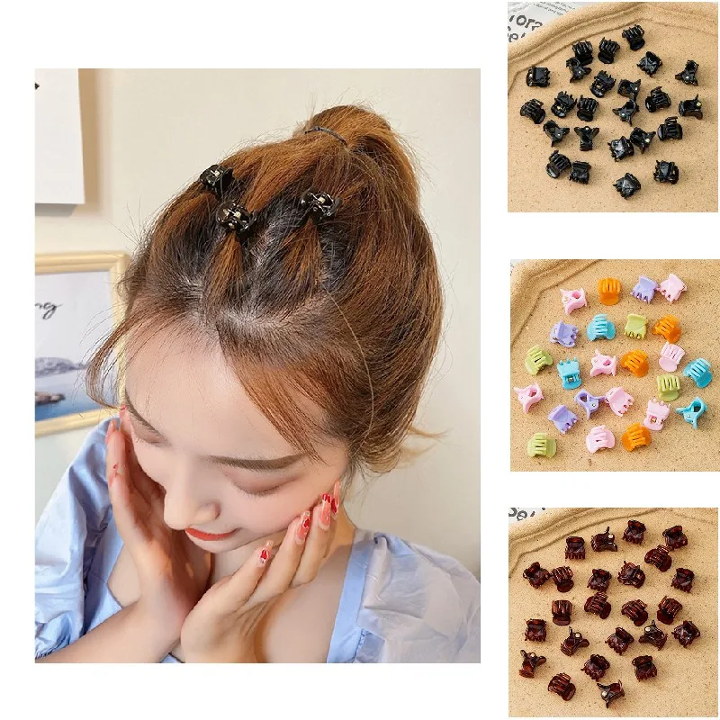 

Small Broken Forehead Hair Clip Hairpin Braide Claw Small Catch Clip Girl Hairpin Barrette Headwear Hair Accessories