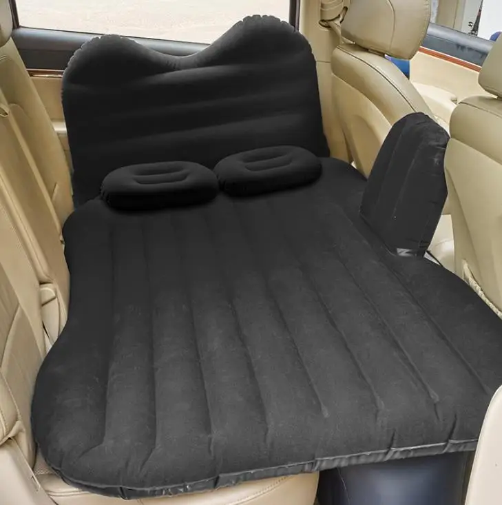 Туристический машинный надувной матрас для сна кровать внедорожники заднего сиденья Флокирование кровать на открытом воздухе подушка пляжный коврик в машине коврик для палаток