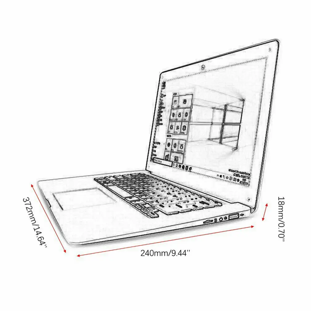 

Notebook Computer Free Ultra-thin Body Quad-core Processor Smooth And Stable Low Power Consumption Laptop