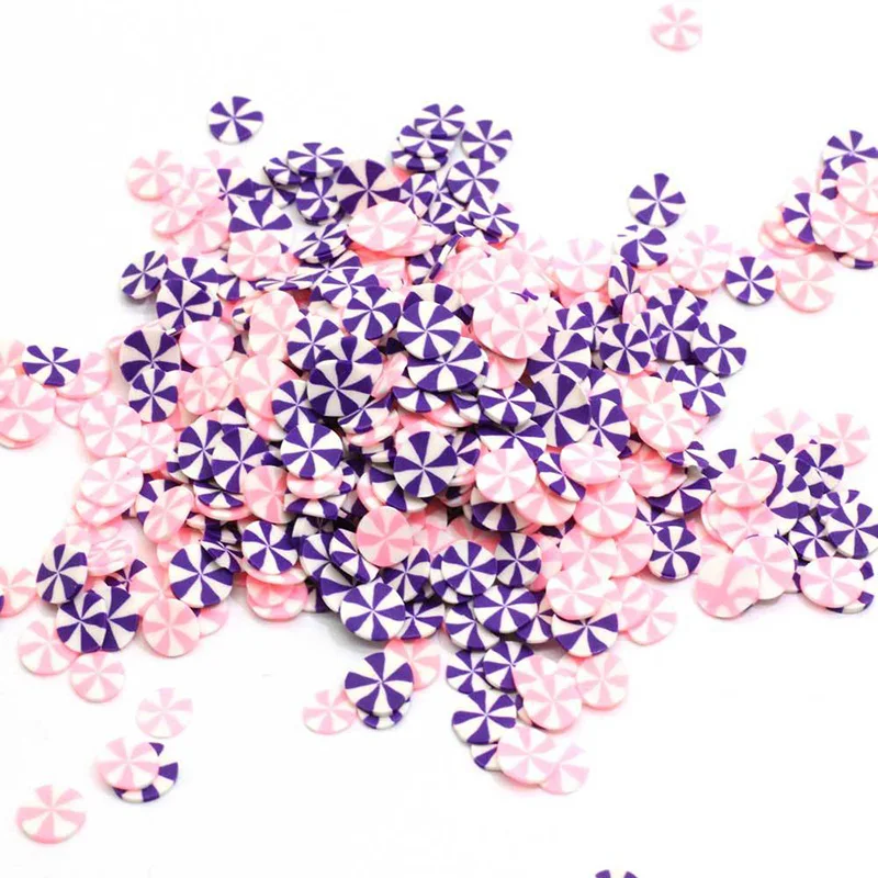 Полимерная глина фиолетового и розового цвета 50 г/лот|Пластилины пасты| |