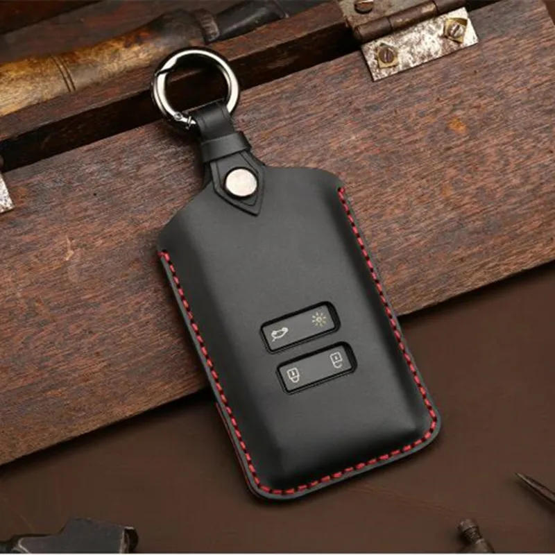 

Car Key Case For Renault Koleos Kadjar Scenic Megane Sandero Espace Clio Captur Kangoo Laguna Talisman Twingo Carbon Fibe Cover