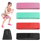 Ленты-Эспандеры для фитнеса, тканевые петли для тренировок, ягодиц, бедер, ног, бедер, клеток, Нескользящие, для глубоких приседаний