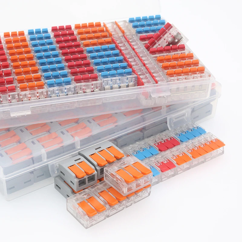 Красочный набор мини-коннекторов универсальный компактный автомобильный