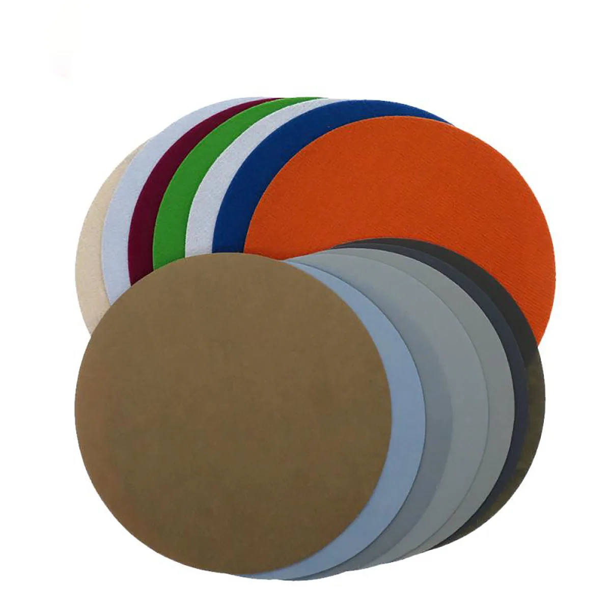 

10pcs 5 inch / 125mm Wet and Dry Flocking Sanding Discs Waterproof Hook Loop Sandpaper Silicon Carbide Abrasive 60 - 10000 Grit