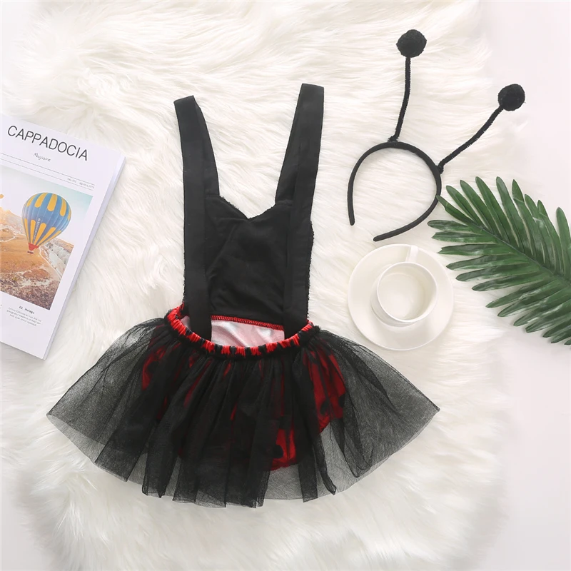 Одежда для новорожденных девочек от 0 до 24 месяцев комбинезон в виде божьей