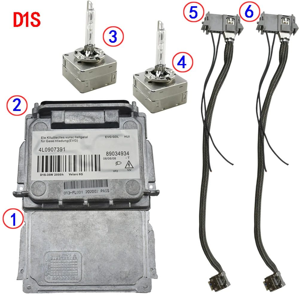89034934 6G D1S HID модуль балласта ксеноновой фары блок зажигания для Q7 C itroen C5 V olvo 4L0907391 |